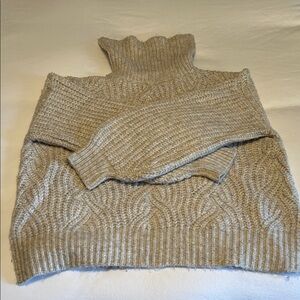 a new day Taupe Cowl Neck Sweater